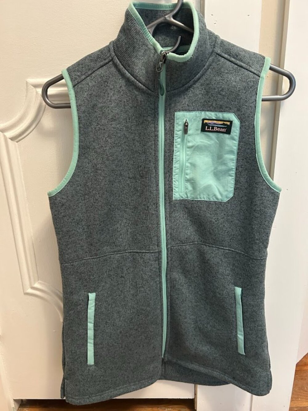 L.L.Bean Women's Sweater Fleece Long Teal, XS